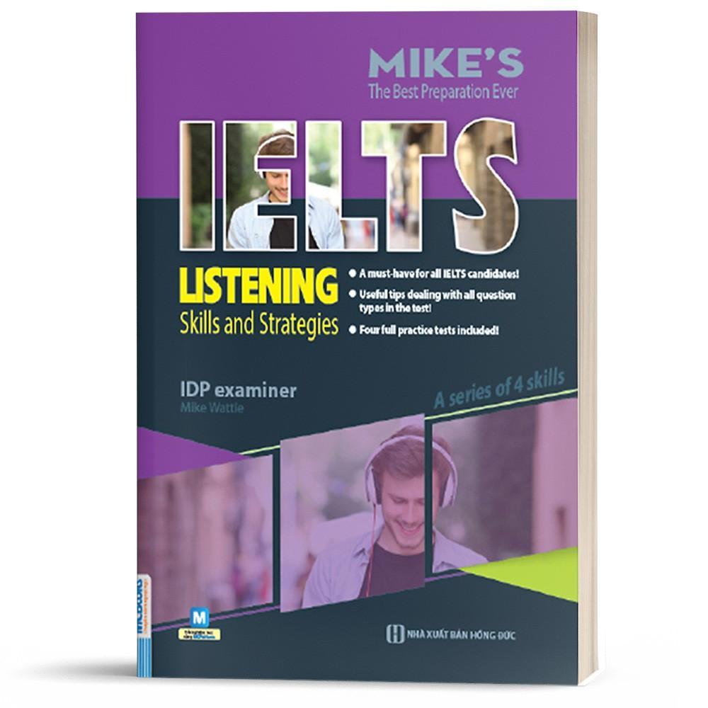 Combo IELTS MIKE - Ielts Listening and Ielts Speaking Dành Cho Người Tự Học - Bản Quyền