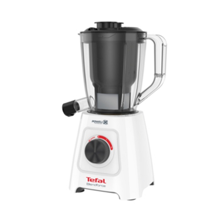 [Gift] Máy xay và ép trái cây Tefal BL42Q166 600W 1.25L - 2 cối xay và ép - Công nghệ Powelix với lưỡi dao 6 cánh - Hàng chính hãng