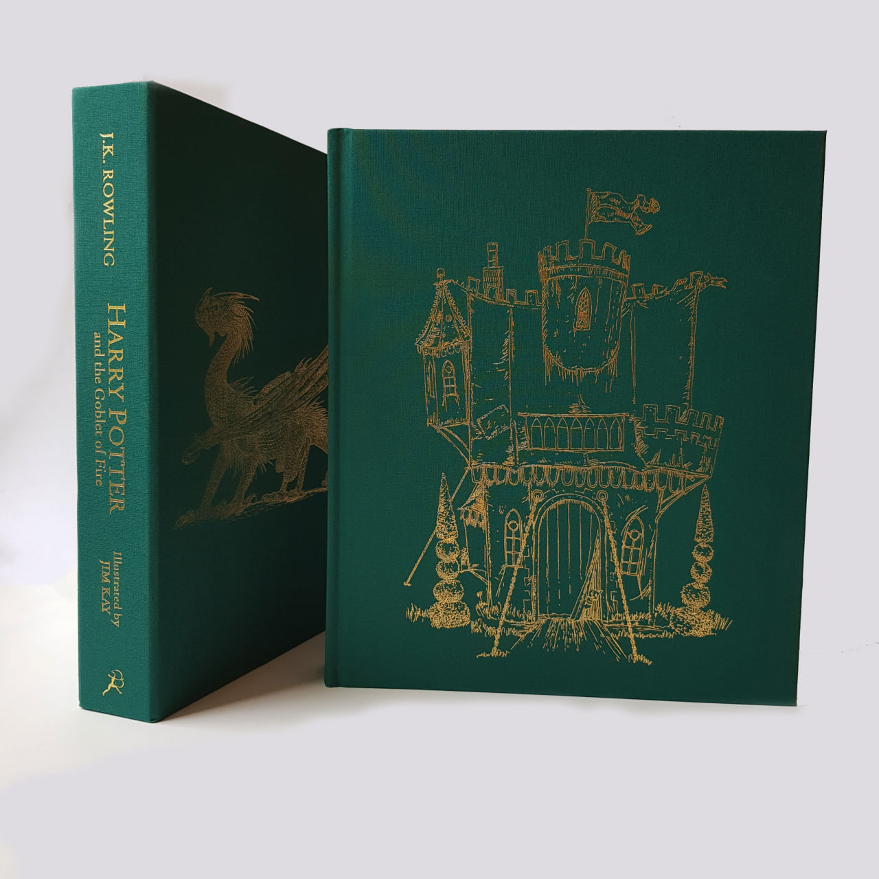 Harry Deluxe Illustrated Slipcase Edition - Book 4 : Harry Potter and the Goblet of Fire