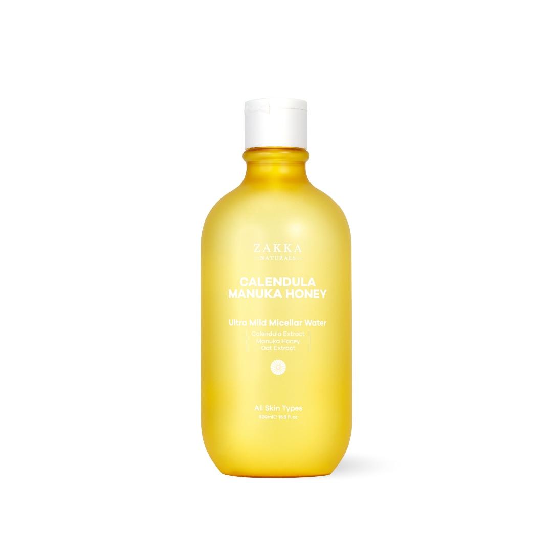 Nước Tẩy Trang Zakka Naturals Calendula Manuka Honey Ultra Mild Micellar Water 500ml