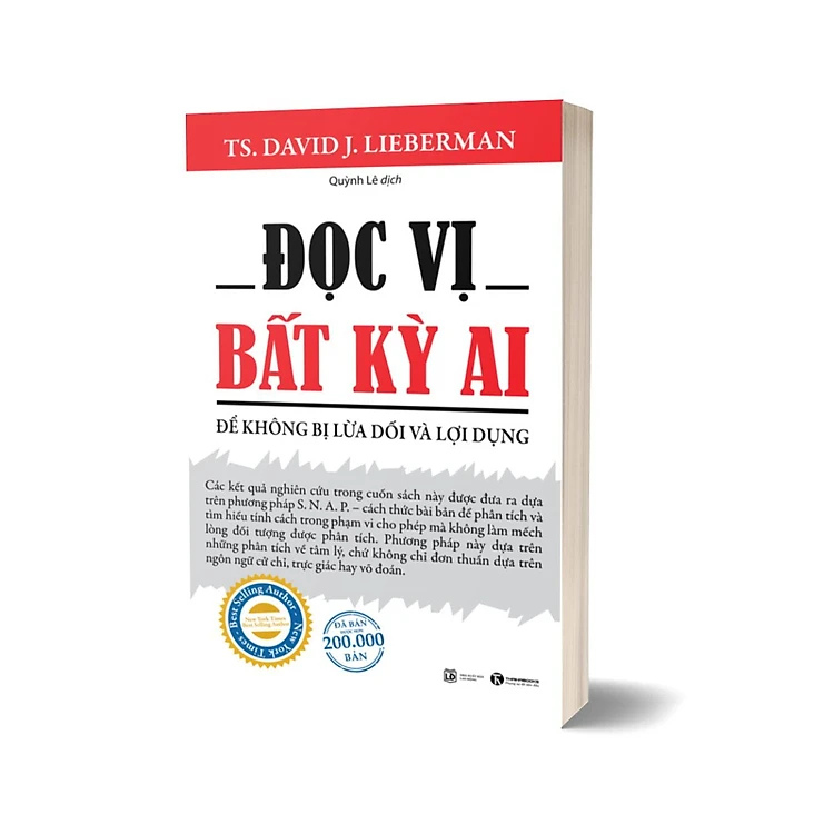 Sách - Đọc Vị Bất Kỳ Ai (Tái Bản 2022) - David J Lieberman - Nhà Xuất Bản Lao Động
