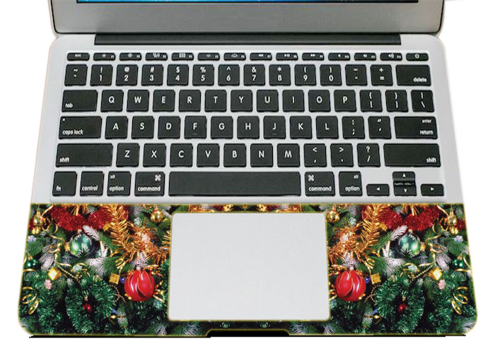 Miếng Dán Skin Trang Trí Mặt Ngoài + Lót Tay Laptop Holidays LTHLD - 190