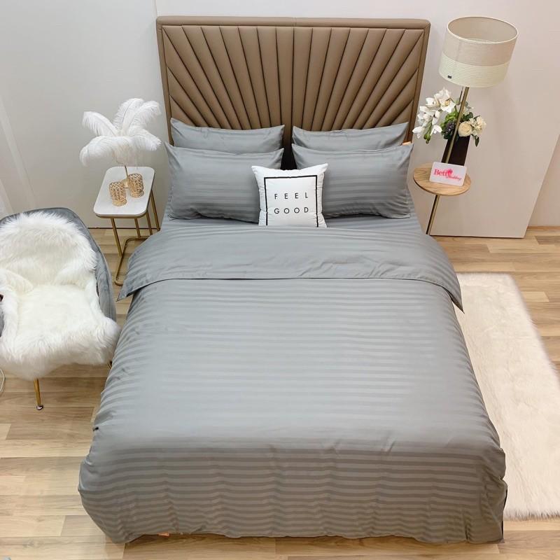 Bộ chăn ga gối cotton 3F nhập khẩu phong cách khách sạn