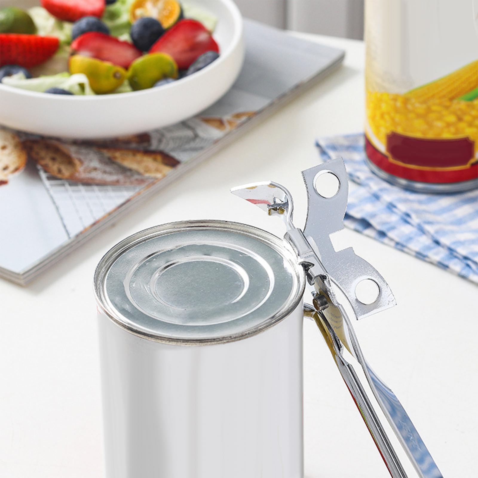 Manual Can Opener Portable Kitchen Cooking and Can Opening for Beverage Tin, Drinking Cans
