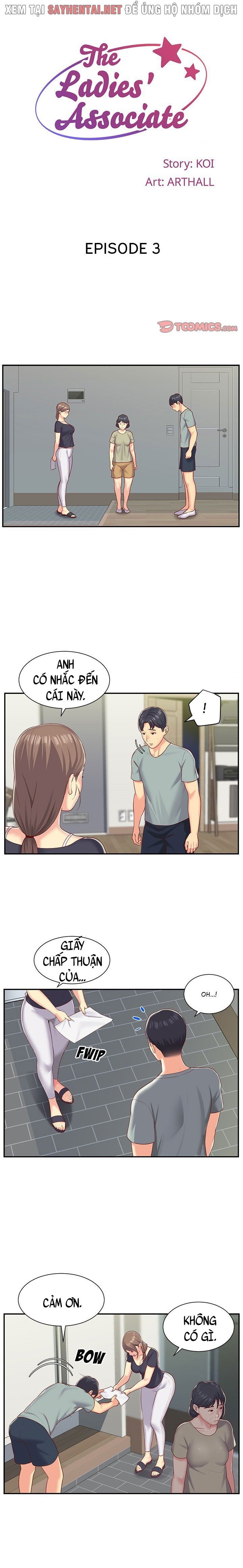 đồng minh của các quý cô chapter 3 1