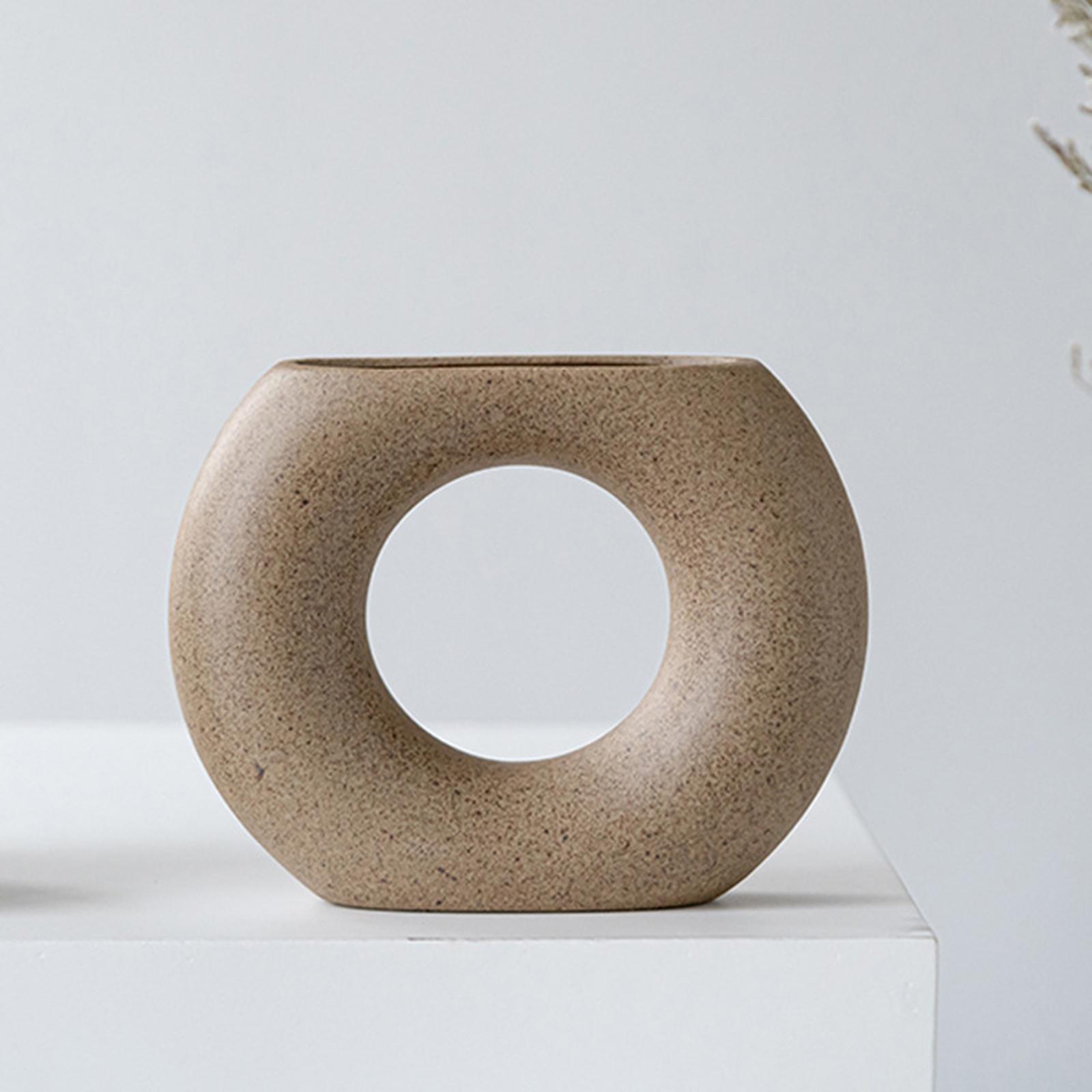 Ceramic Vase Modern Simple Ornaments for Room Wedding Housewarming Gift