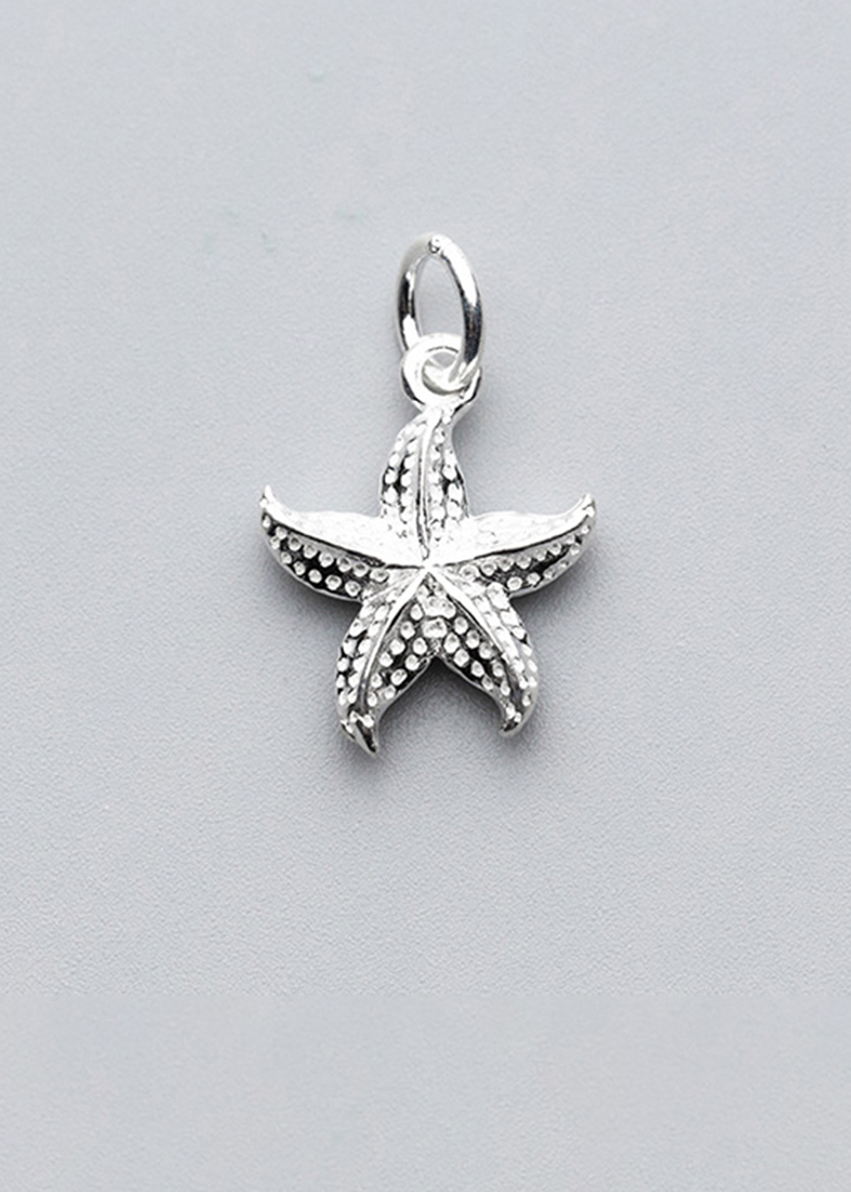 Combo 2 cái charm bạc hình sao biển treo - Ngọc Quý Gemstones