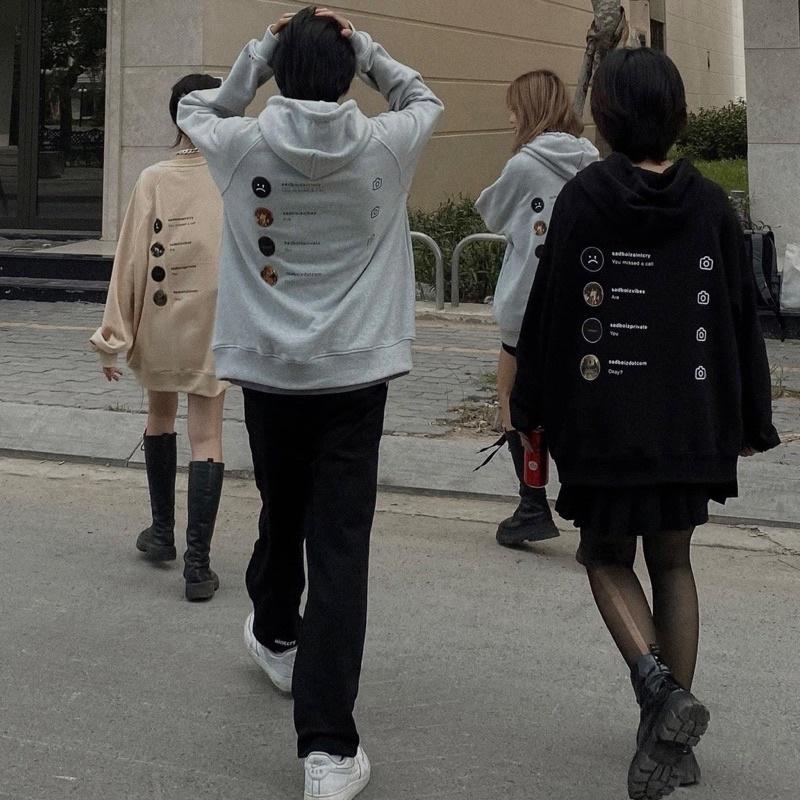 Áo khoác hoodie form rộng, Áo khoác nỉ ngoại unisex SABOY