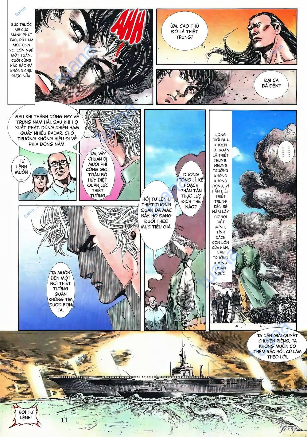 hắc báo liệt truyện chapter 100 10