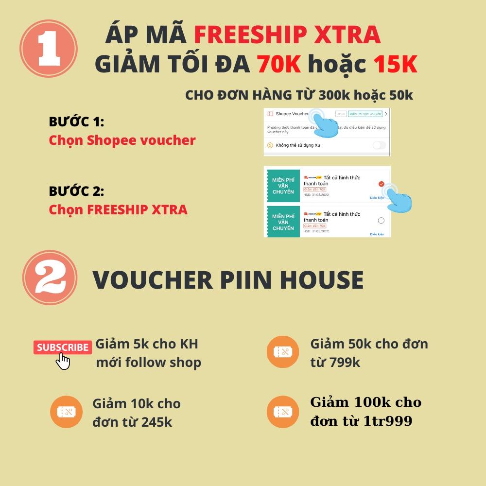 Túi đựng quần áo không thấm nước PIIN HOUSE cỡ lớn có dây rút, bảo vệ chăn ga gối khỏi nấm mốc, mối mọt