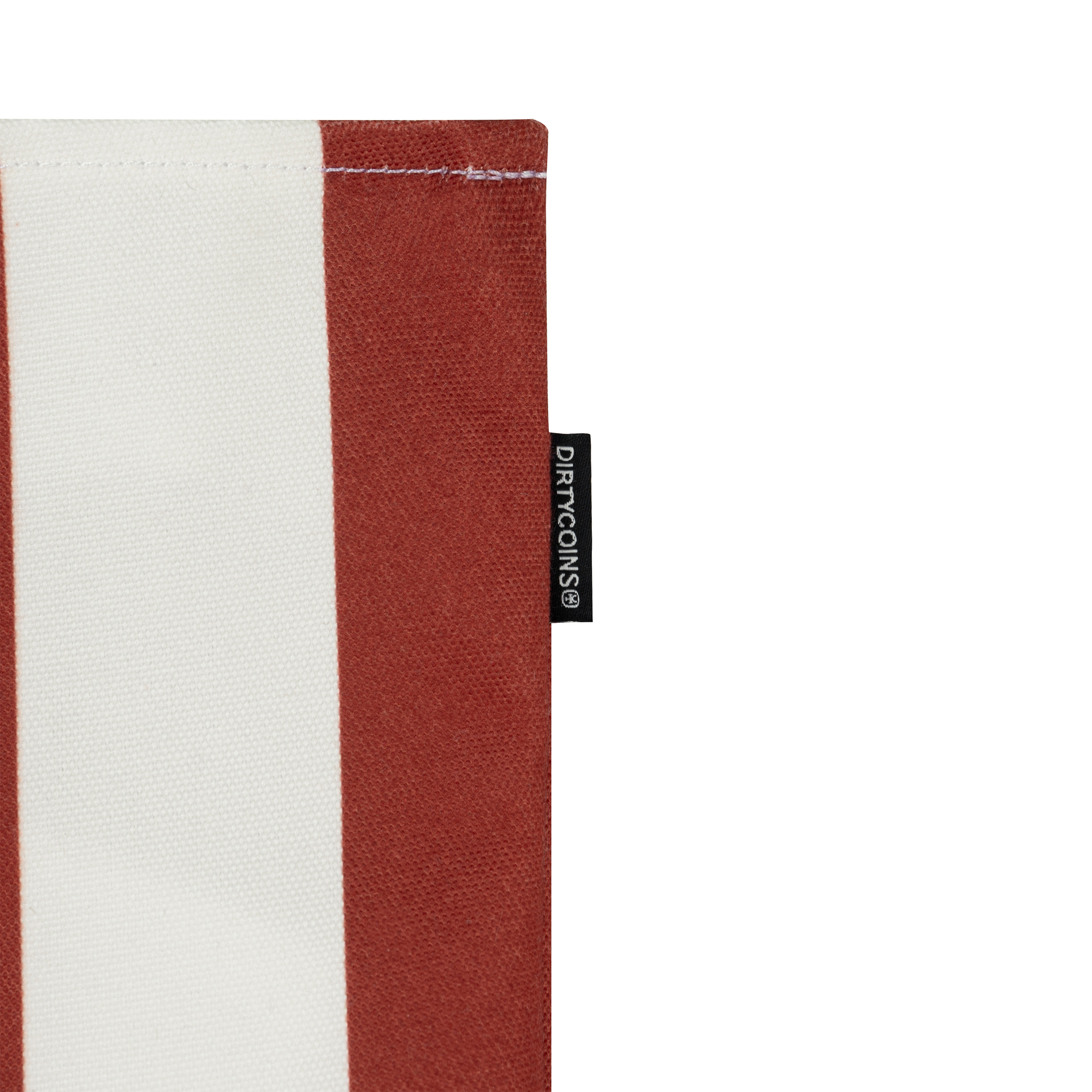 Túi Tote Canvas School Striped - Red