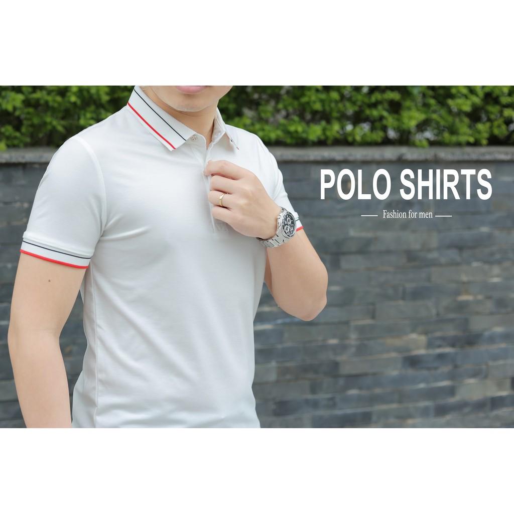 ZENTOMAN - Áo polo Supima vân chéo thanh lịch, cao cấp, mềm mịn hè 2021