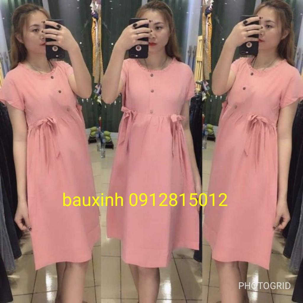 Váy bầu thời trang mẫu mới