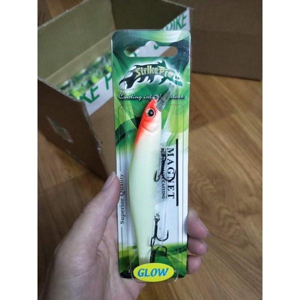Mồi câu cá giả Strikepro Inquisitor - Màu Dạ Quang