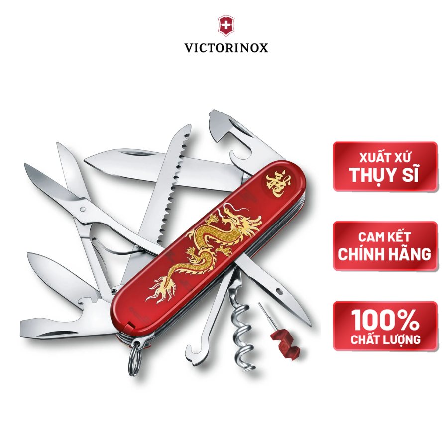 Bộ công cụ đa năng Huntsman Year of the Dragon 2024 Victorinox Thụy Sỹ