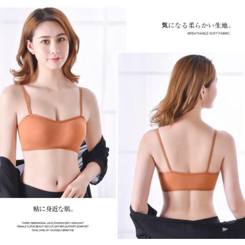 Áo ngực bra gân tăm ốc cho nữ dưới 60kg