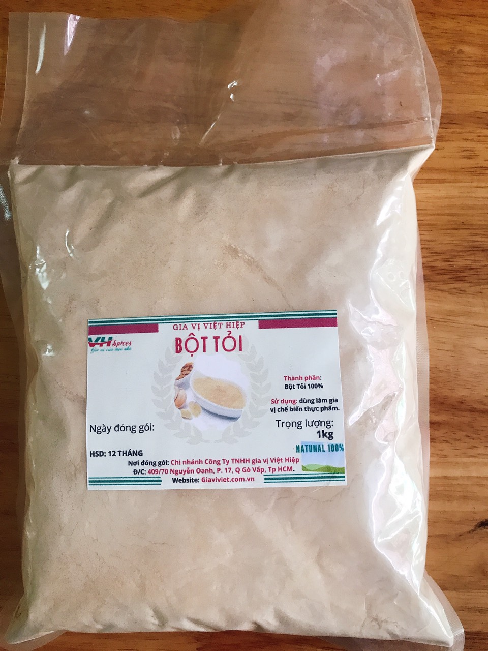 Bột Tỏi Việt Hiệp Gói 1Kg