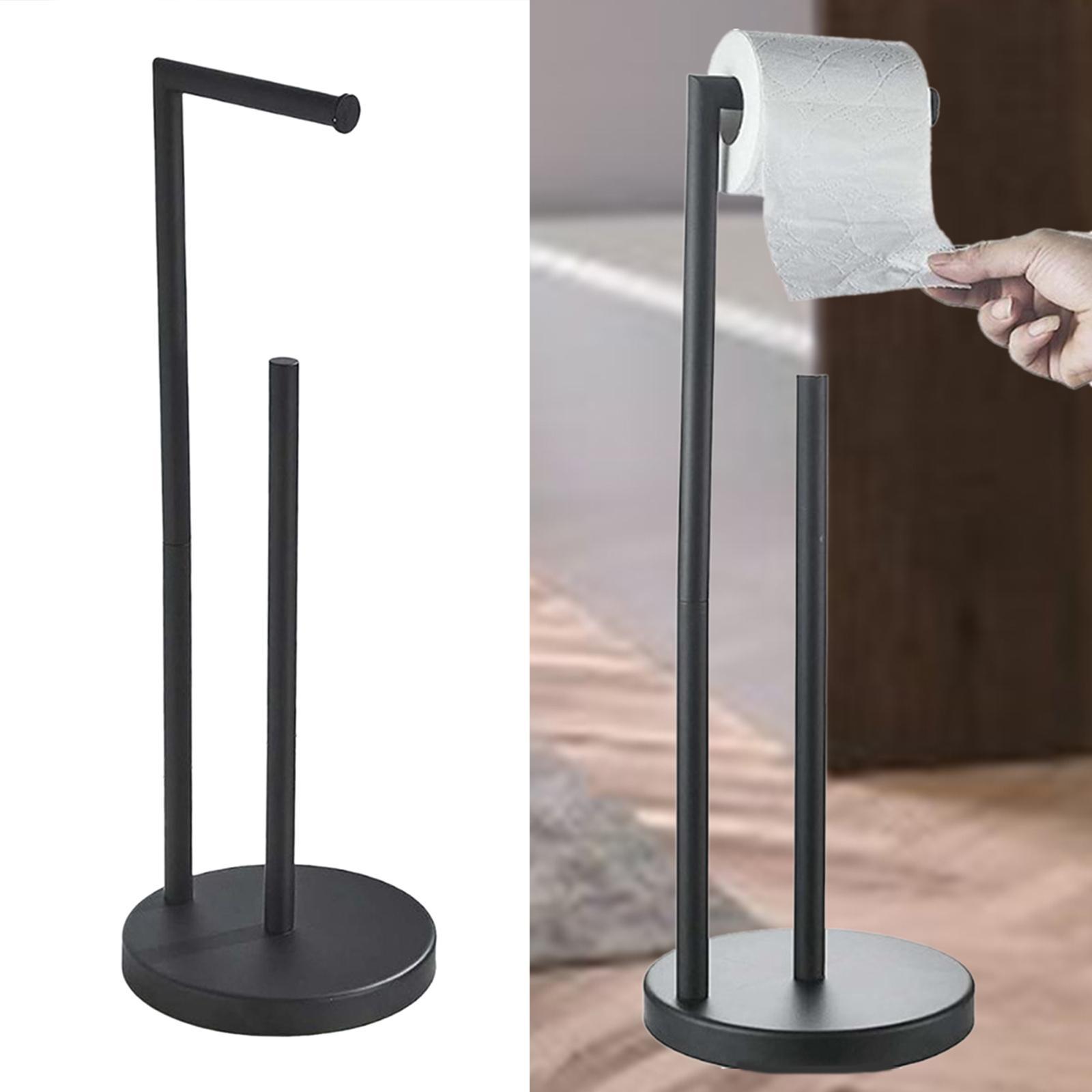Tissue Rolls Rack Bathroom Holds 3 Rolls Large Capacity Stainless Steel