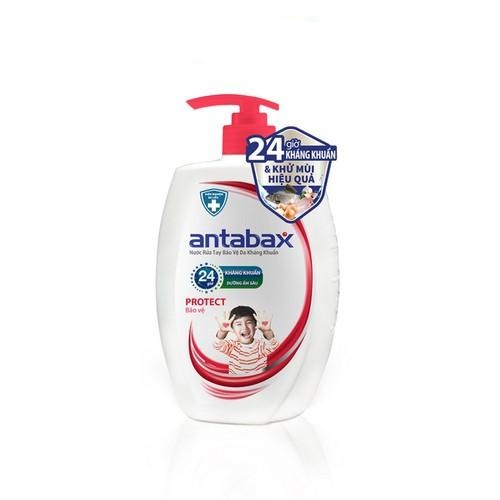 Nước Rửa Tay Bảo Vệ Da Kháng Khuẩn Antabax Protect Bảo Vệ 500ml