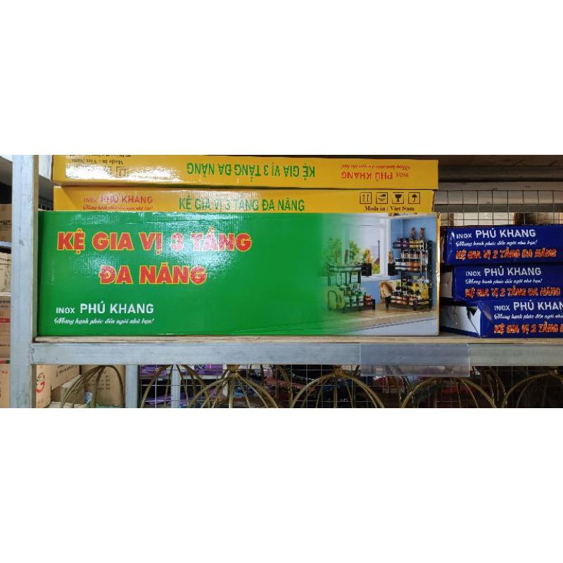 Kệ đựng gia vị nhà bếp Phú Khang, sơn tĩnh điện cực bền