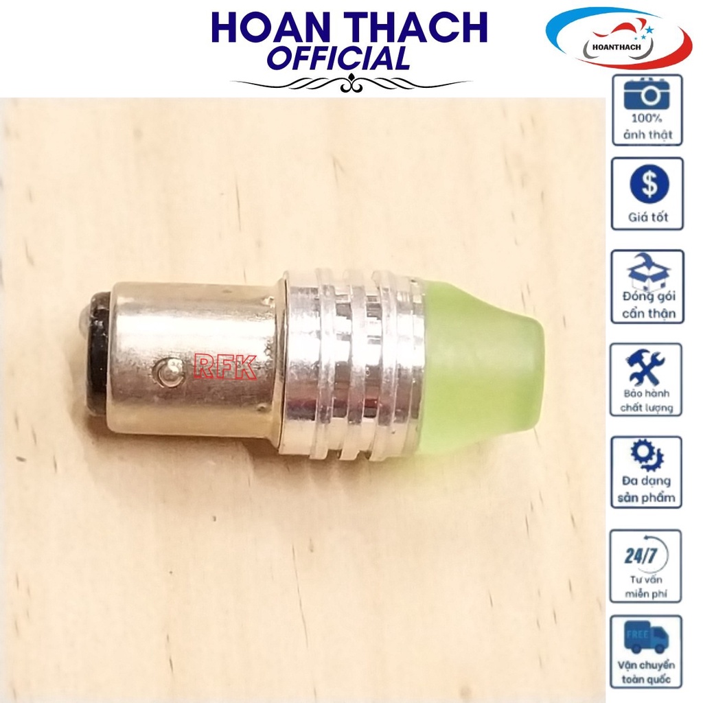 Bóng Đèn Hậu S25 - L20G Cho Xe Máy Và Ô Tô Màu Xanh Lá HOANTHACH SP019579