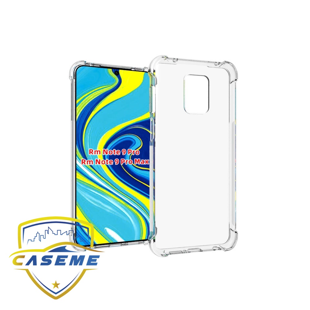 Ốp lưng dẻo trong chống sốc Xiaomi Redmi Note 9 Pro Max