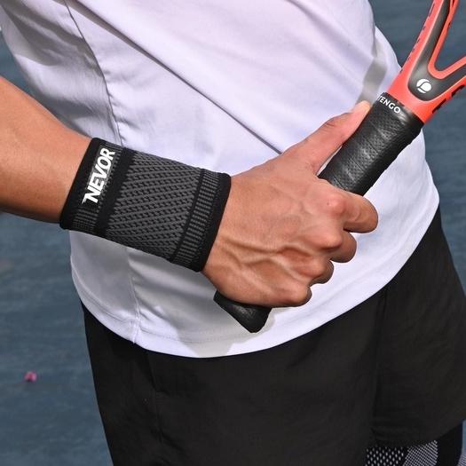 Bó cổ tay Nevor BQT04 co dãn 4 chiều giảm thiểu chấn thương, hỗ trợ phục hồi cho Gym, Cầu lông, Tennis, Bóng rổ...