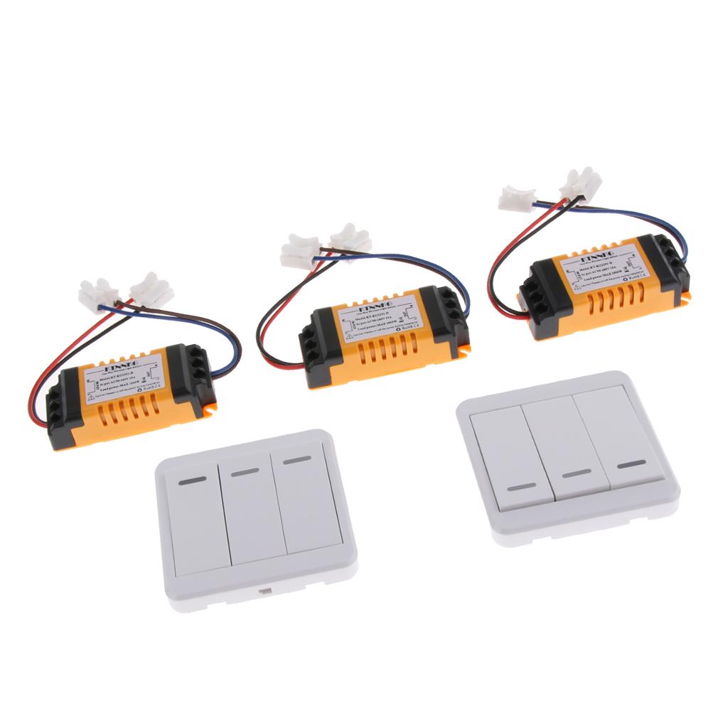 Smart RF Wireless Remote Control Switch Transmitter Receiver
