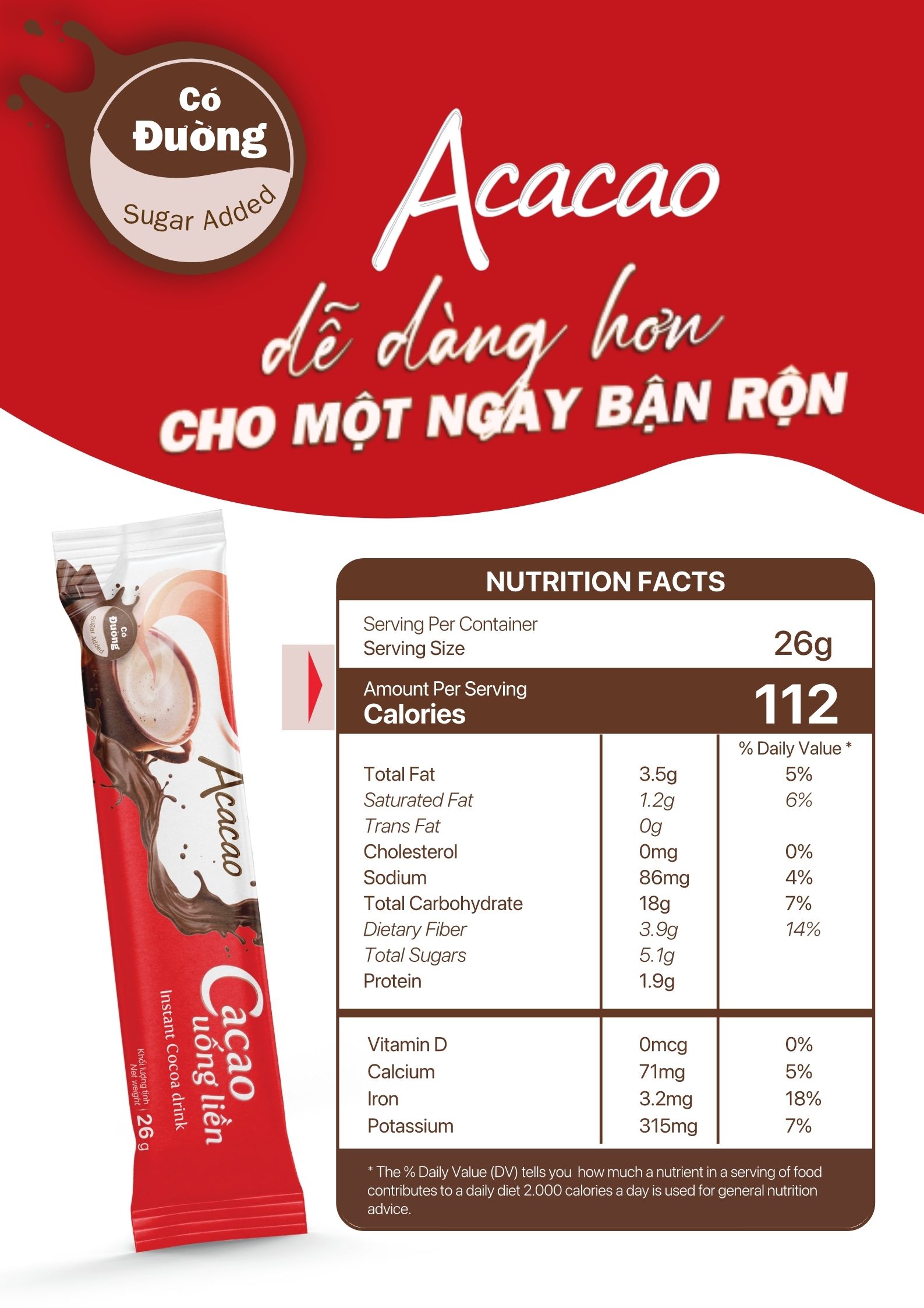 Combo 3 hộp bột Sô Cô La dinh dưỡng VỊ BẠC HÀ, SỮA DỪA và NGUYÊN BẢN phòng ngừa thiếu máu