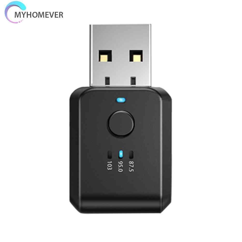 Máy Phát FM FM01 Kết Nối Bluetooth Không Dây Trong Xe Hơi