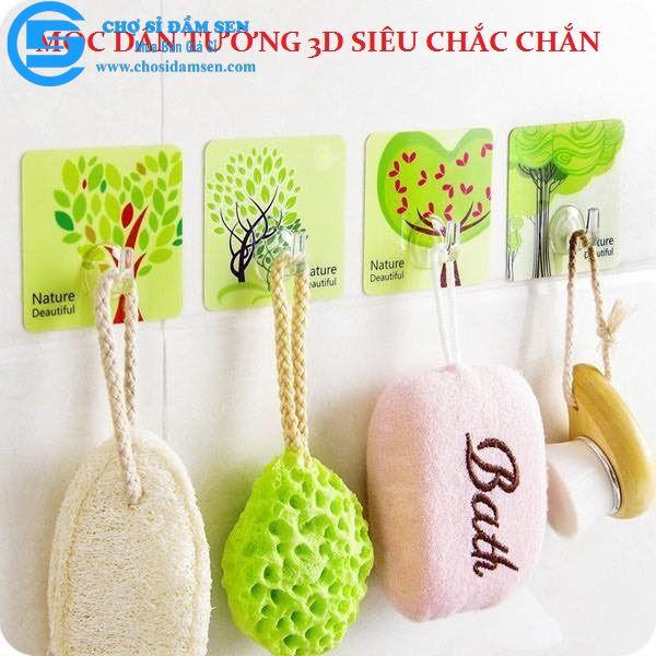 MÓC DÁN TƯỜNG 3D SIÊU CHỊU LỰC