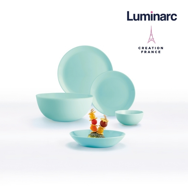 Bộ 6 Chén TT Luminarc Diwali Light Turquoise 12cm-LUDIP9201