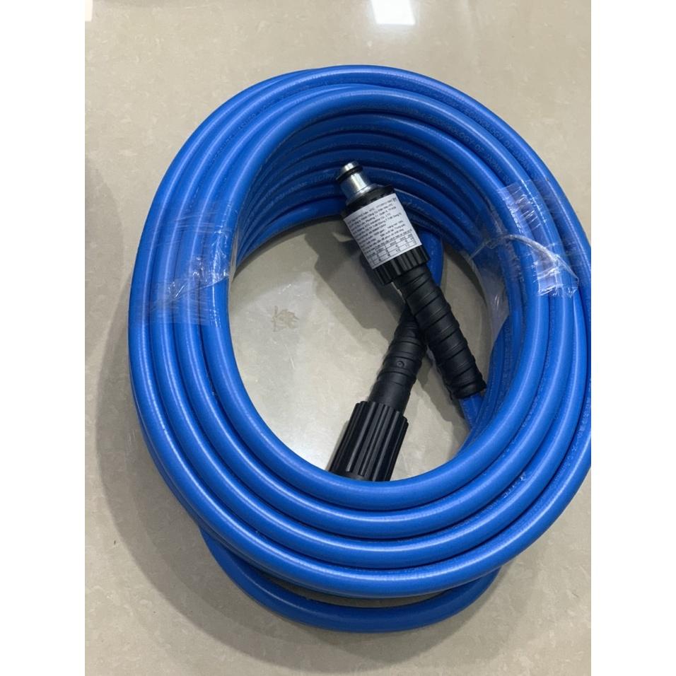 Dây xịt rửa xe HIỆU HTC LOẠI 20M,HTC6512-20W2 từ nhựa PVC áp lực cao 450 bar,ĐK 6.5*12mm