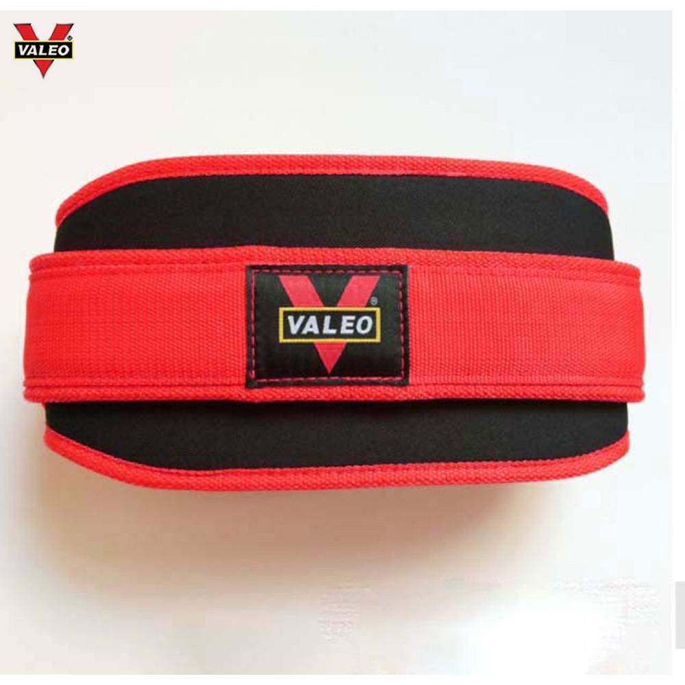 Đai Lưng Mềm Tập Gym VALEO bản 12cm gọn nhẹ, chắc chắn