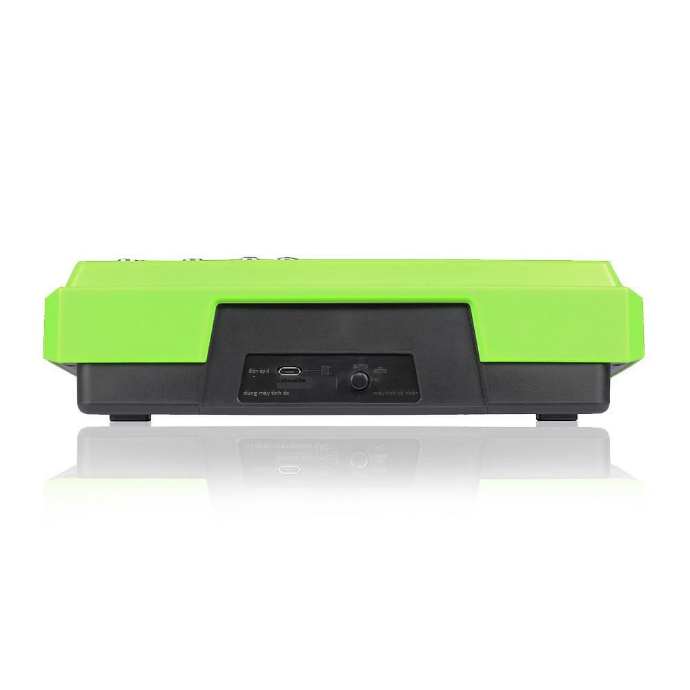 Giao hàng nhanh Bộ trộn 6 chiều âm thanh hội nghị ngoài trời USB Bộ xử lý âm thanh hồi âm Bluetooth Bài hát K phát sóng trực tiếp với card âm thanh