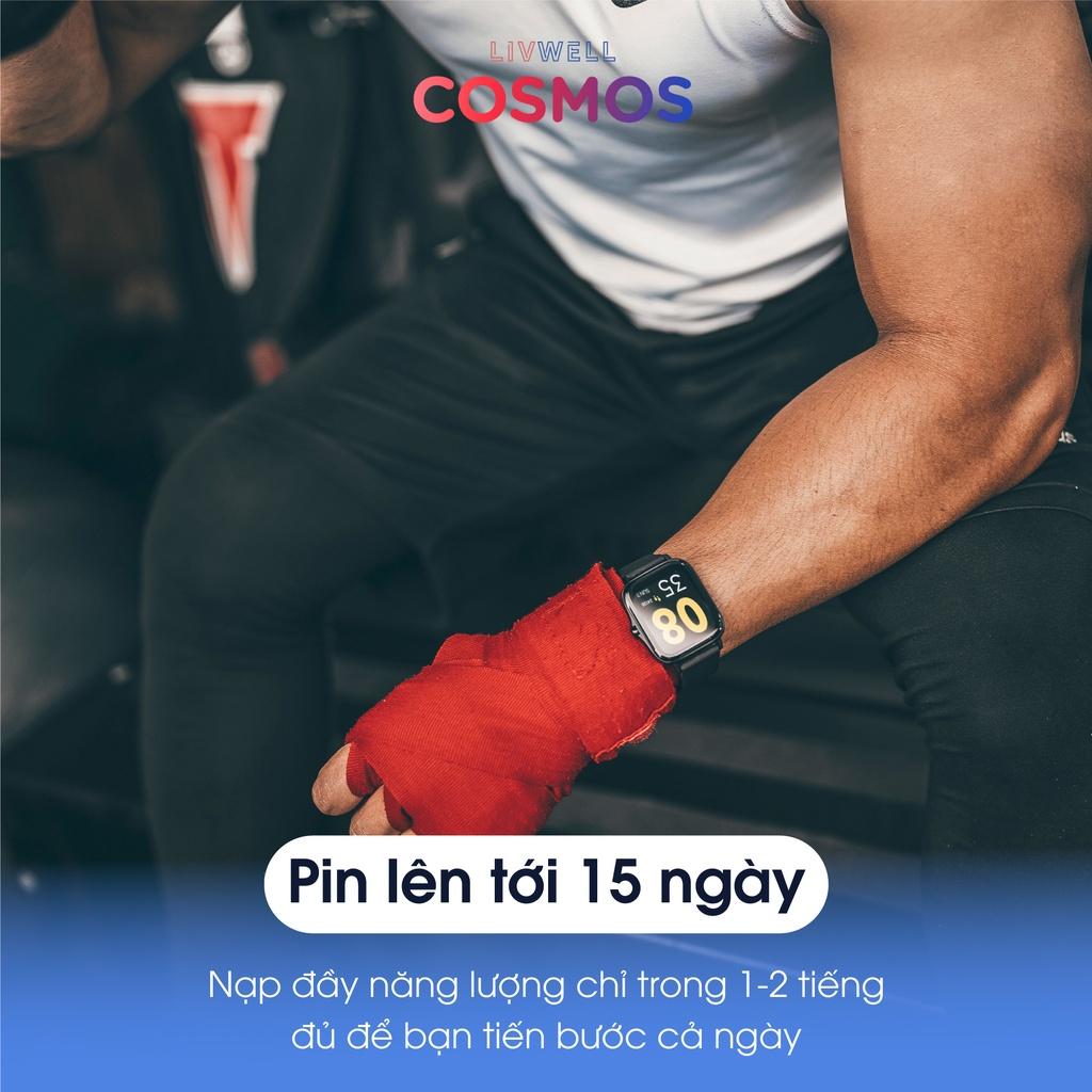 Đồng Hồ Thông Minh LivWell Cosmos - Hàng Chính Hãng - Bảo Hành 12 Tháng 1 Đổi 1 - BLUE