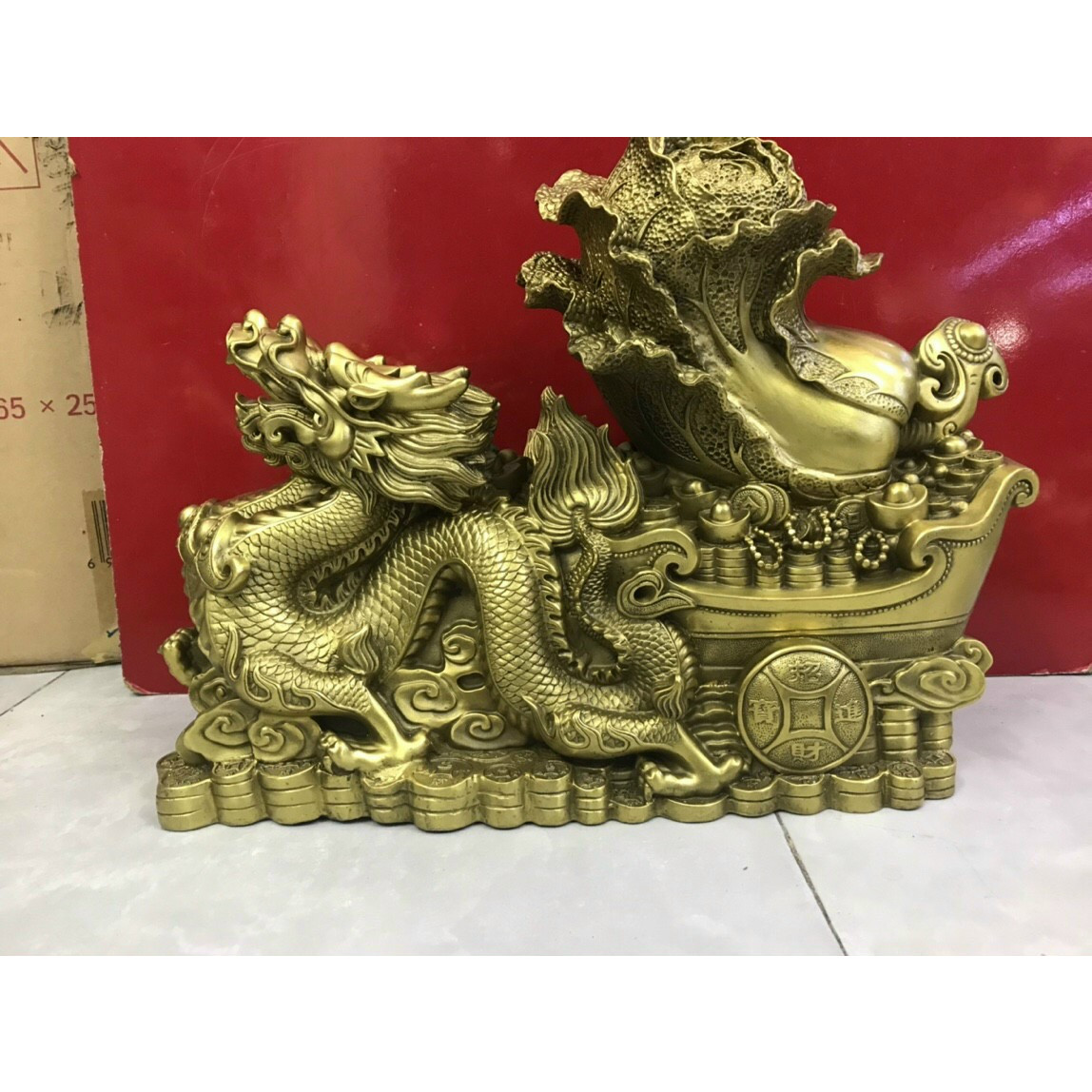 Song long kéo cải - Vật phẩm phong thủy