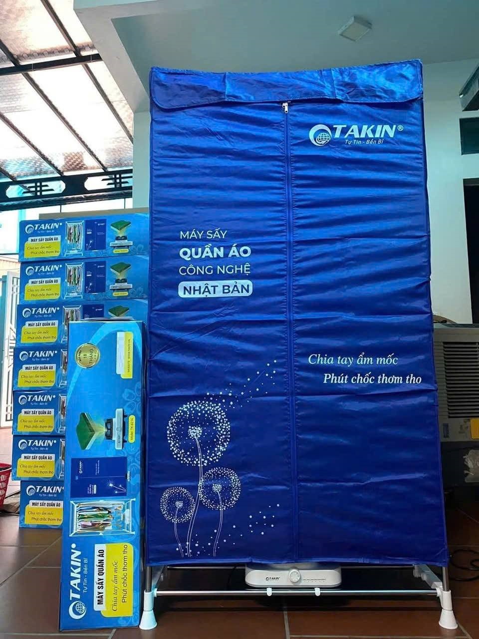Tủ Sấy Quần Áo TAKIN TK-6214 - Hàng Chính Hãng