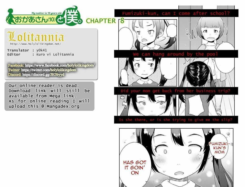 my mother is 10 years old chapter 8 1