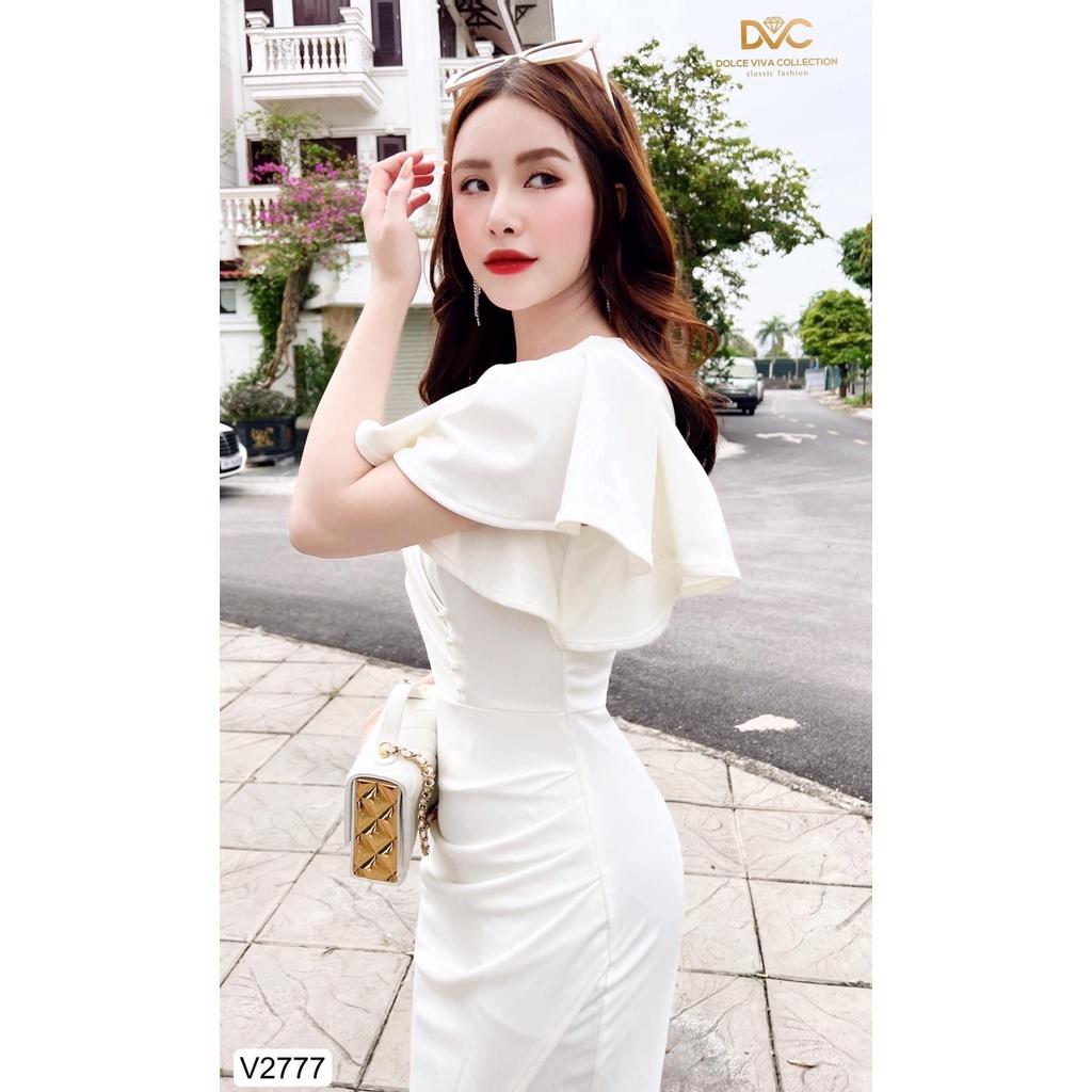 Đầm body trắng dự tiệc sang chảnh quyến rũ tôn dáng sành điệu , thời trang y hình