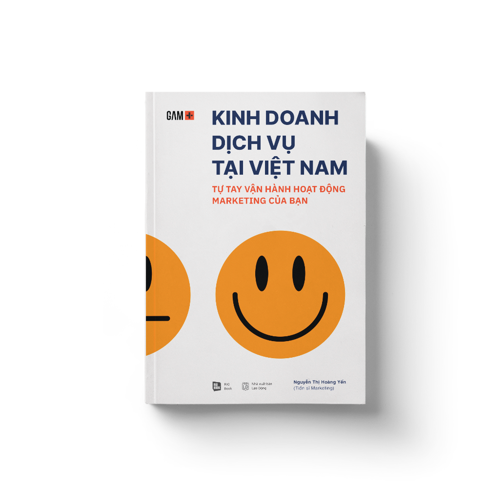 Sách Kinh Doanh Dịch Vụ Tại Việt Nam - Tự Tay Vận Hành Hoạt Động Marketing Của Bạn
