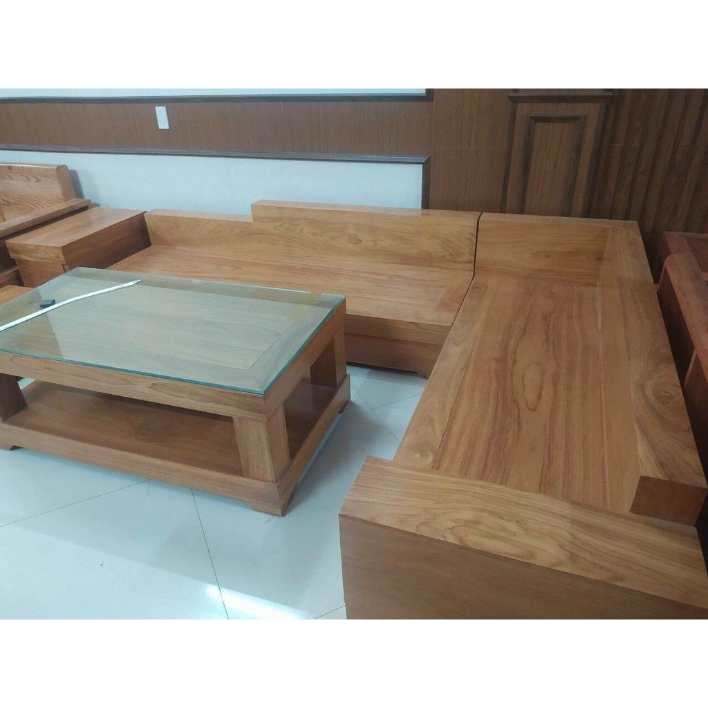 Bộ bàn ghế sofa góc - Đồ Gỗ Bình Long 0388639288