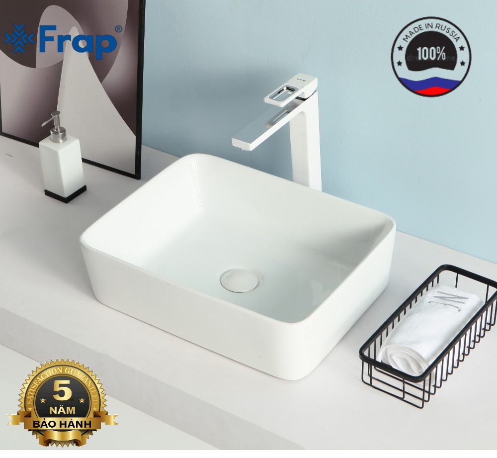 CHẬU LAVABO SỨ GAPPO GT403 - NHẬP KHẨU NGA CHÍNH HÃNG