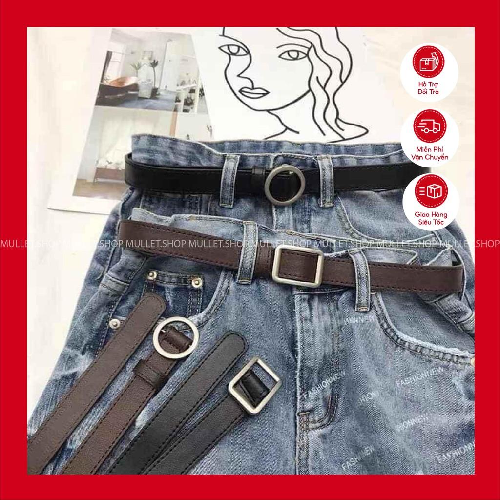 Thắt Lưng Mặt Vuông Hàn Quốc