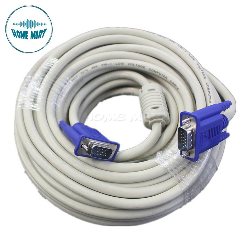 Dây VGA cao cấp 10 - 15 M 2 đầu chống nhiễu sóng