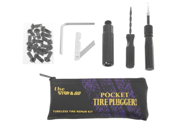 Bộ vá vỏ &quot;Stop&amp;Go - Pocket Tire Plugger&quot; (Bộ)