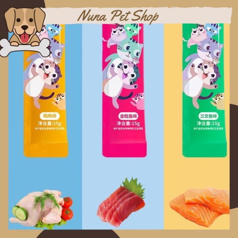 Súp thưởng cho mèo Ciao thanh 15g - Hương vị hấp dẫn