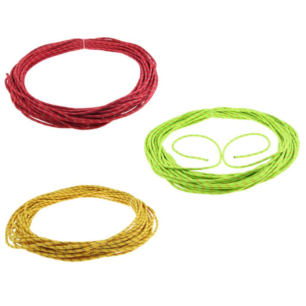 Safety Climbing Auxiliary Rope Knotting Static Cord For Rescue Hiking