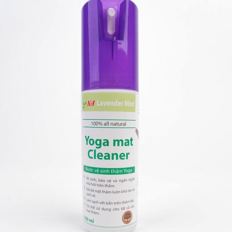 Dung dịch vệ sinh thảm tập Yoga Lavender Mint 100ml hương lavender dạng xịt