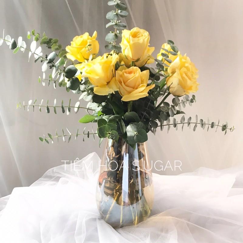 Lọ thuỷ tinh ánh cầu vồng